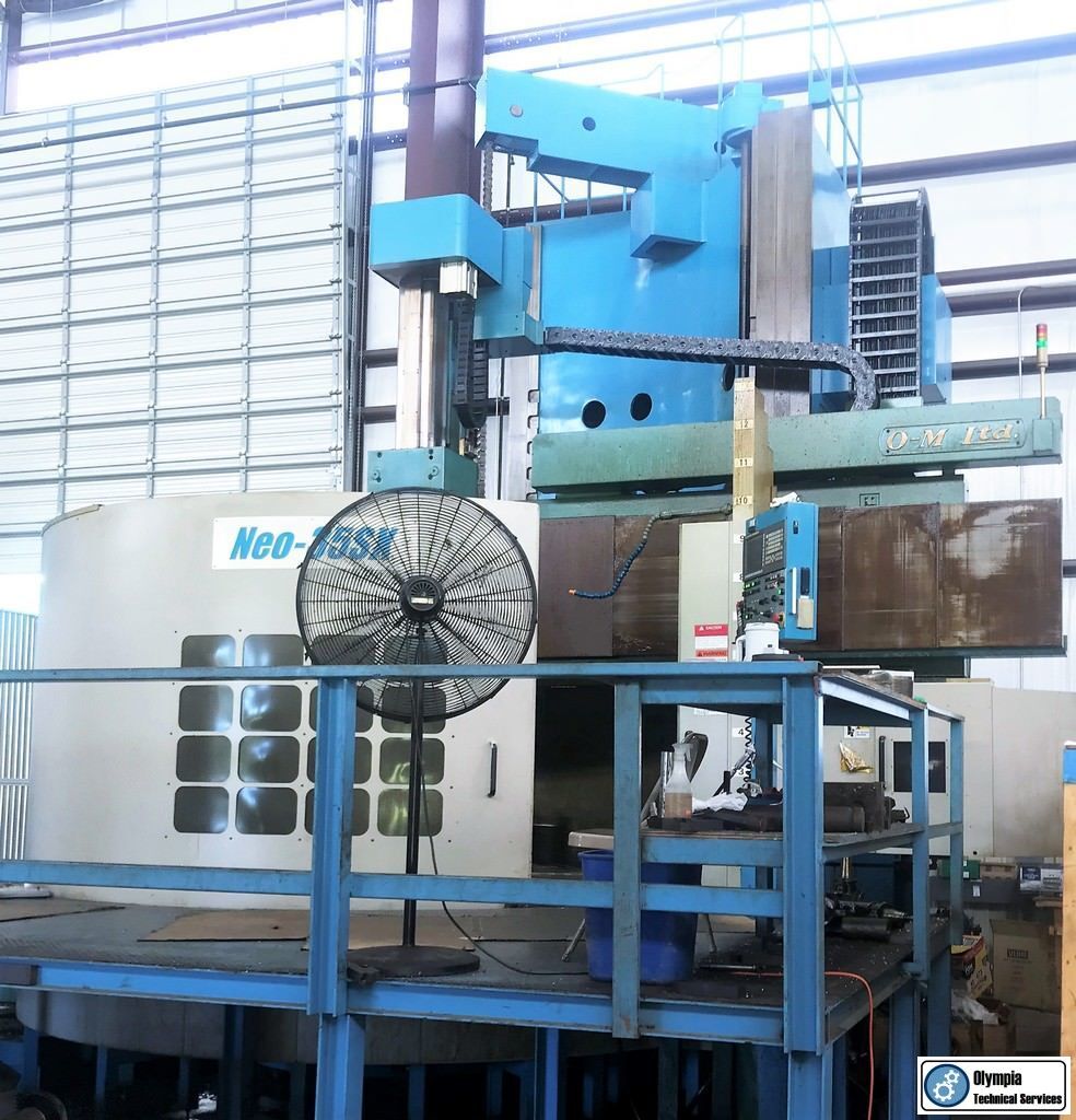 2014 OM NEO-35SX Vertical Boring Mills (incld VTL) | Olympia Technical Services