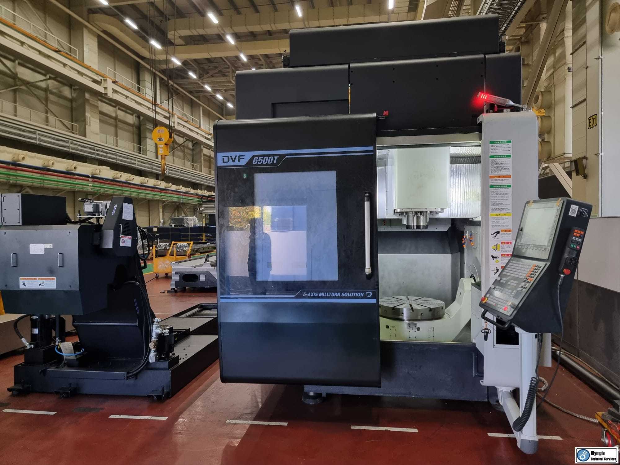 2022 DOOSAN DVF6500T Vertical Machining Centers (5-Axis or More) | Olympia Technical Services