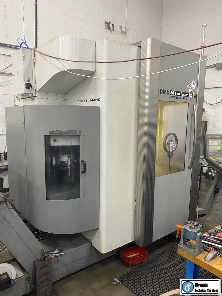 2005 DECKEL MAHO DMU 50 EVO LINEAR Universal Machining Centers | Olympia Technical Services
