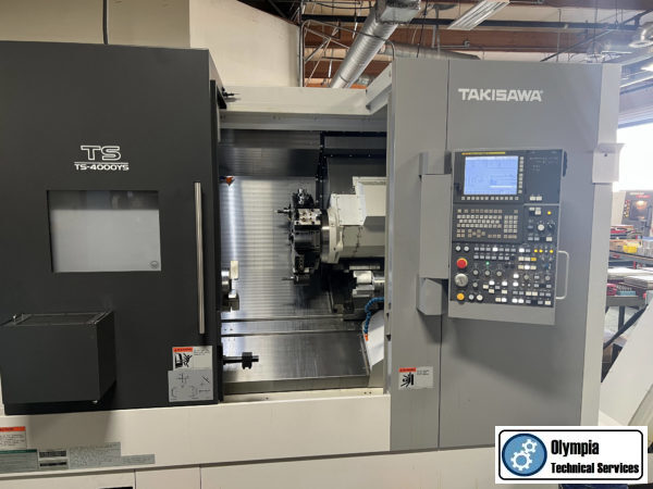 2020 TAKISAWA TS-4000YS 5-Axis or More CNC Lathes | Olympia Technical Services