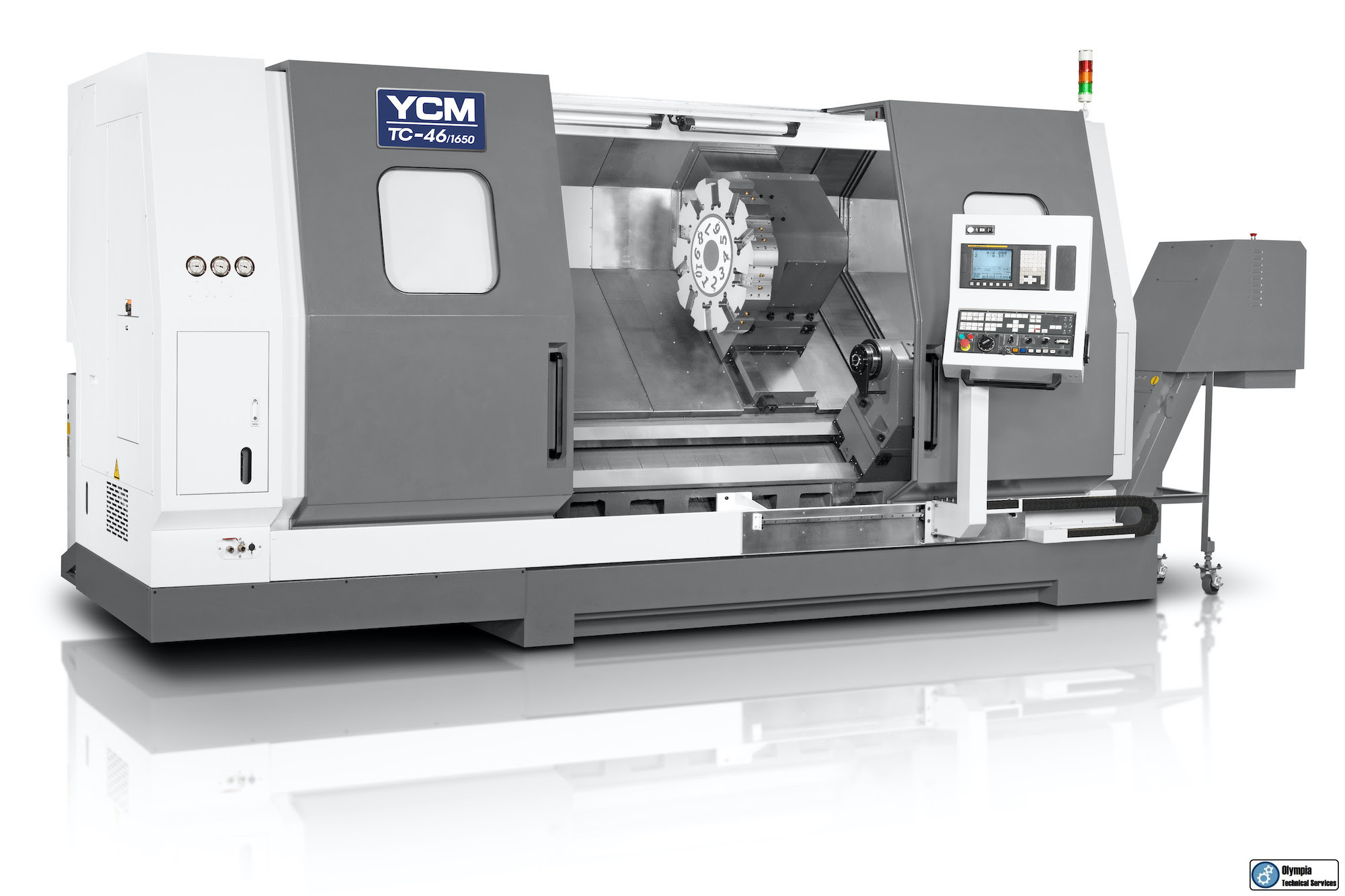 2019 YCM SUPERMAX TC46M/1650BB CNC Lathes | Olympia Technical Services