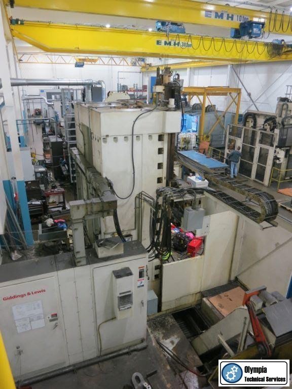 2001 GIDDINGS & LEWIS 84VTC Vertical Boring Mills (incld VTL) | Olympia Technical Services