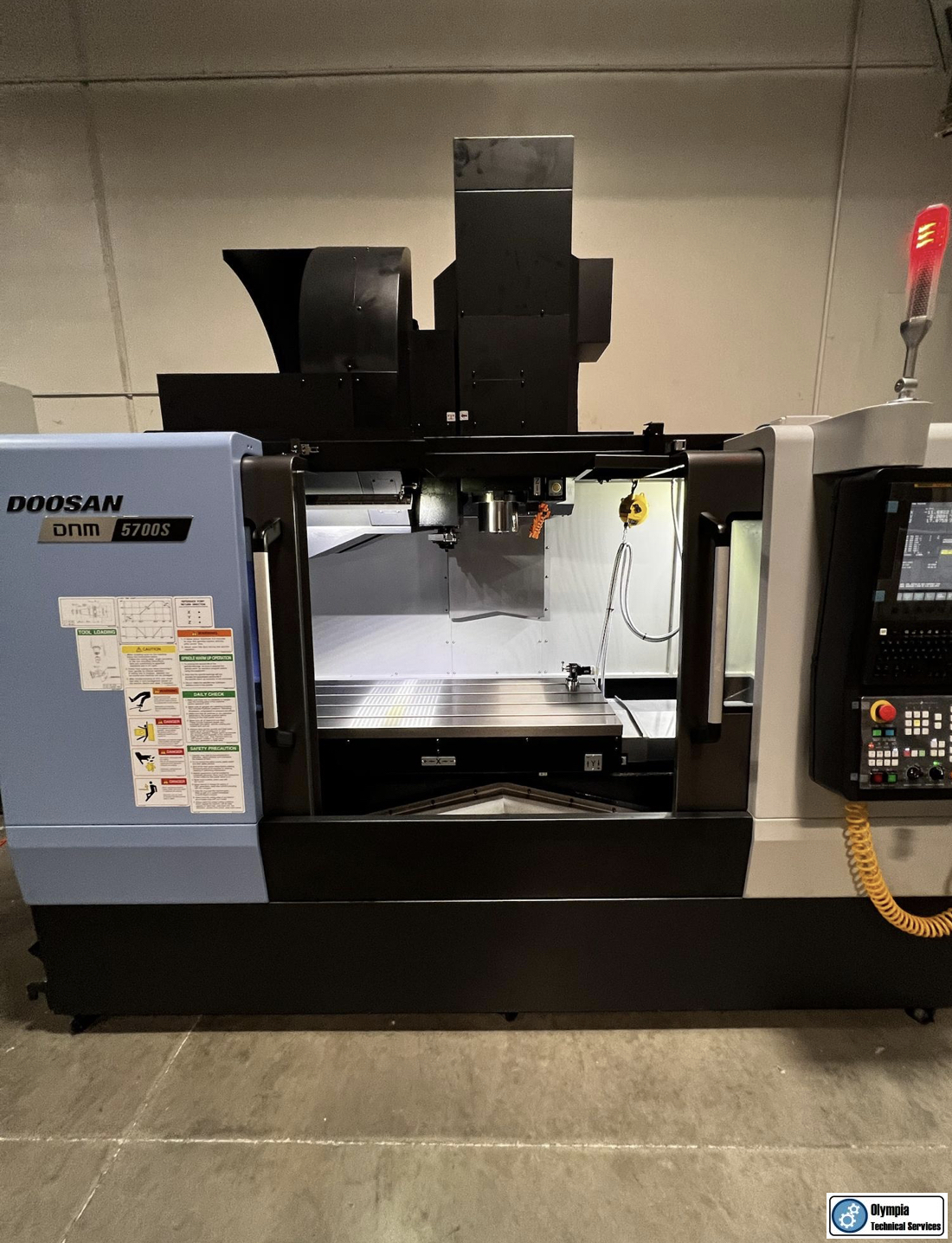 2022 DOOSAN DNM 5700S Vertical Machining Centers | Olympia Technical Services