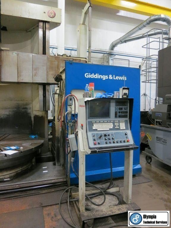2001 GIDDINGS & LEWIS 84VTC Vertical Boring Mills (incld VTL) | Olympia Technical Services