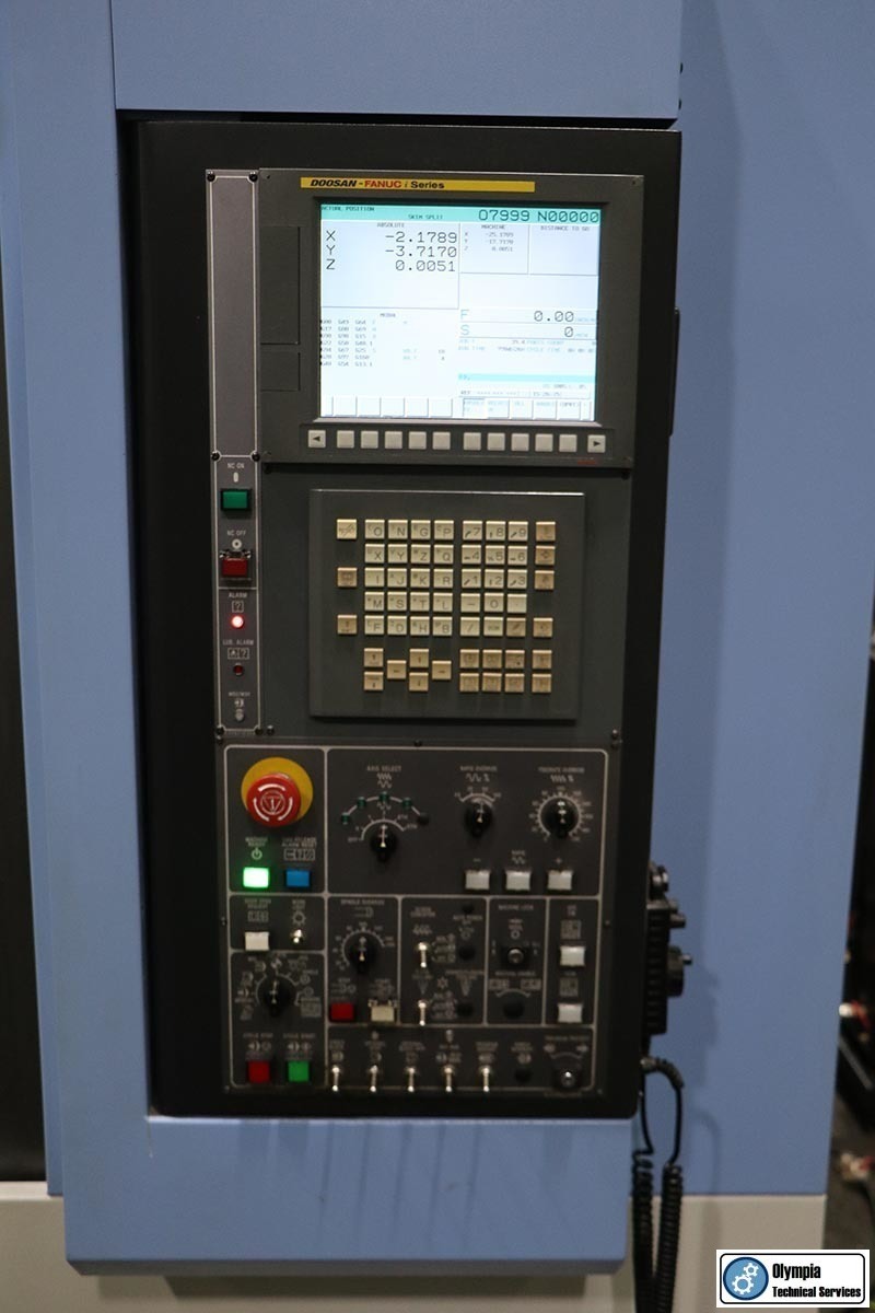 2012 DOOSAN MYNX 6500/50 Vertical Machining Centers | Olympia Technical Services